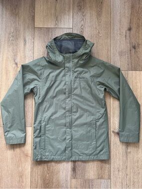 Columbia Boys Wayertight II Jacket - Olive Green Size Medium (10-12)